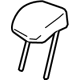 GM 84724374 Headrest, Black, Rear