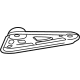 GM 22982755 Rear Support, Driver Side GM 22982755 Rear Support, Driver Side