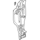 GM 84607723 Hinge Pillar Reinforcement, Outer Driver Side GM 84607723 Hinge Pillar Reinforcement, Outer Driver Side