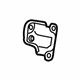 GM 23442192 Armrest Bracket GM 23442192 Armrest Bracket