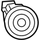 GM 86571082 Molding Assembly, Body Rear Corner Upper Garnish GM 86571082 Molding Assembly, Body Rear Corner Upper Garnish