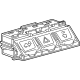 GM 84747733 Multiplex Switch, Jet Black, Center GM 84747733 Multiplex Switch, Jet Black, Center