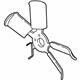 GM 15024813 Fan Blade GM 15024813 Fan Blade