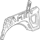 GM 85016754 Panel Assembly-Quarter Inner Lower GM 85016754 Panel Assembly-Quarter Inner Lower
