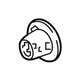 GM 23507119 Signal Bulb Socket, Front