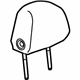 GM 23248110 Headrest, Black, Front