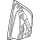 GM 87845730 Mirror Assembly Gasket, Rear Driver Side