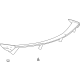 GM 84857283 Rear Spoiler, Black GM 84857283 Rear Spoiler, Black