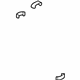 GM 15266665 Evaporator Assembly Clip