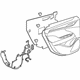 GM 26218861 Door Trim Panel, Rear Passenger Side