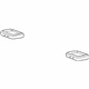 GM 23285021 Seat Cover, Gray, Rear Passenger Side GM 23285021 Seat Cover, Gray, Rear Passenger Side