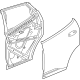 GM 42808048 Door Shell, Rear Passenger Side GM 42808048 Door Shell, Rear Passenger Side