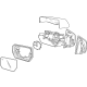 GM 85647674 Mirror Assembly, Black, Rear Passenger Side