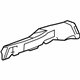 GM 23247582 Floor Duct, Driver Side GM 23247582 Floor Duct, Driver Side