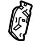 GM 84790556 Bracket, Black, Passenger Side GM 84790556 Bracket, Black, Passenger Side