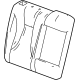 GM 84889497 Seat Back Cover, Black, Rear GM 84889497 Seat Back Cover, Black, Rear