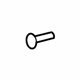 GM 11588626 Side Molding Bolt, Upper, Rubber GM 11588626 Side Molding Bolt, Upper, Rubber