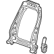 GM 13522092 Seat Back Frame, Front GM 13522092 Seat Back Frame, Front