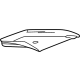 GM 42789287 Pad, Jet Black GM 42789287 Pad, Jet Black