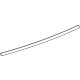 GM 84866142 Weatherstrip, Back/Rear Door Window GM 84866142 Weatherstrip, Back/Rear Door Window