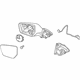 GM 84269187 Mirror Assembly, Rear Driver Side GM 84269187 Mirror Assembly, Rear Driver Side
