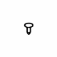 GM 10159259 Bumper Cover Retainer, Front GM 10159259 Bumper Cover Retainer, Front
