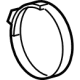 GM 84124171 Boot Clamp, Front GM 84124171 Boot Clamp, Front