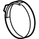 GM 84308104 Boot Clamp, Front GM 84308104 Boot Clamp, Front