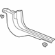 GM 42575593 Front Sill Plate, Black, Driver Side GM 42575593 Front Sill Plate, Black, Driver Side