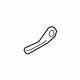 GM 84045974 Recline Handle, Black, Front Driver Side GM 84045974 Recline Handle, Black, Front Driver Side