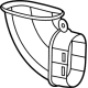 GM 86778070 Air Inlet Duct, Front GM 86778070 Air Inlet Duct, Front