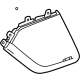 GM 87817829 Grille-Radio Rear Side Door Lower Speaker *Tbd GM 87817829 Grille-Radio Rear Side Door Lower Speaker *Tbd