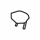 GM 20830635 Headrest, Titanium, Rear Center