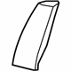 GM 20830602 Seat Back Cover, Titanium, Rear Passenger Side