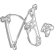 GM 84898051 Window Regulator, Front Passenger Side
