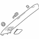 GM 26229650 Windshield Pillar Trim, Titanium, Passenger Side