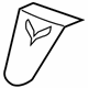 GM 23349571 Decal, Blue