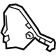 GM 84559186 Inner Finish Panel, Jet Black, Front Passenger Side GM 84559186 Inner Finish Panel, Jet Black, Front Passenger Side