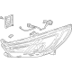 GM 84876202 Headlamp Assembly, Front Driver Side