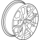 GM 84348839 Wheel, Alloy, Rear GM 84348839 Wheel, Alloy, Rear
