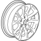 GM 84732097 Wheel, Alloy, Rear GM 84732097 Wheel, Alloy, Rear