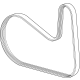 GM 12697795 Belt, Drive