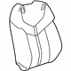 GM 92457115 Seat Back Cover GM 92457115 Seat Back Cover