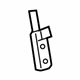 GM 23166666 Lift Cylinder Bracket, Passenger Side GM 23166666 Lift Cylinder Bracket, Passenger Side