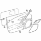 GM 84287592 Door Trim Panel, Black; Yellow Stitch, Front Driver Side GM 84287592 Door Trim Panel, Black; Yellow Stitch, Front Driver Side