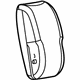 GM 19121878 Armrest, Driver Side GM 19121878 Armrest, Driver Side