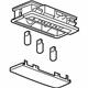 GM 22985853 Reading Lamp Assy, Black GM 22985853 Reading Lamp Assy, Black