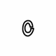 GM 24572538 Water Outlet Seal GM 24572538 Water Outlet Seal