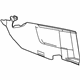 GM 22802933 Console Panel, Black, Front Driver Side GM 22802933 Console Panel, Black, Front Driver Side