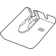 GM 84942186 Trim Cover, Jet Black GM 84942186 Trim Cover, Jet Black